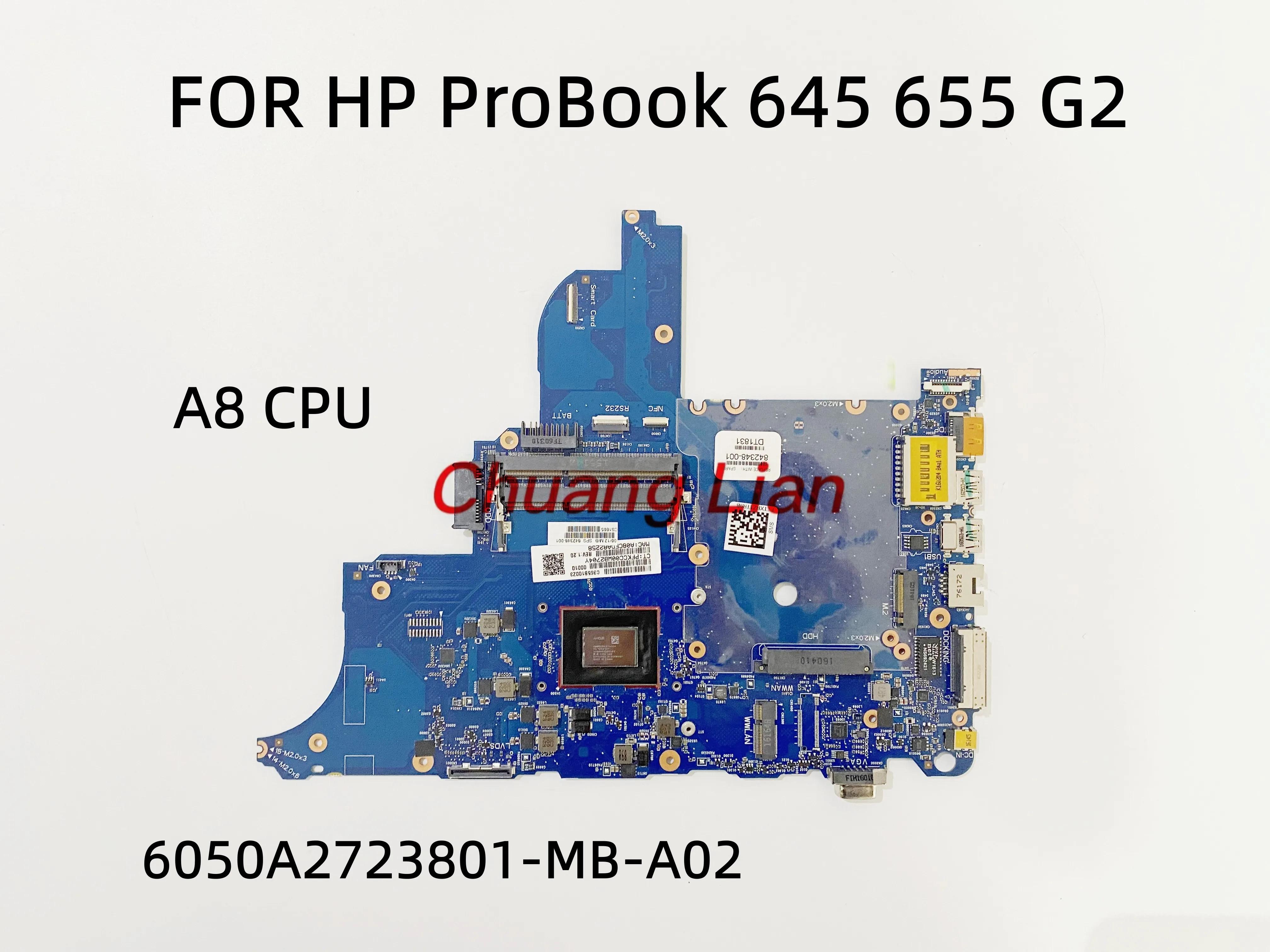 6050A2723801-MB-A02 (HP ProBook 645 655 G2) Ʈ , A8 CPU UMA 842348-001, 100% ׽Ʈ Ϸ